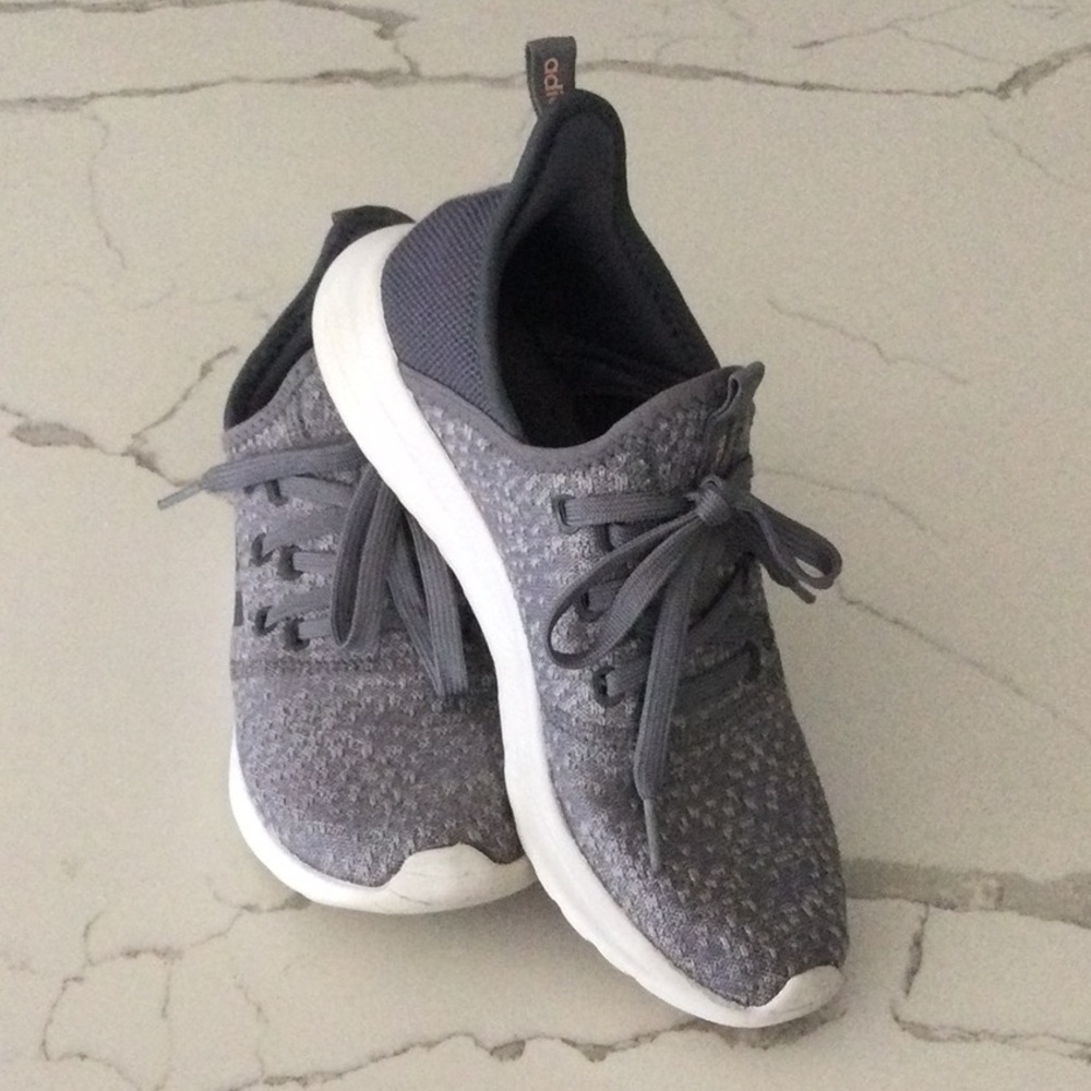 Adidas Women's Charcoal Gray Athletic Shoes